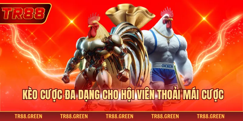 Kèo cược đa dạng cho hội viên thoải mái cược