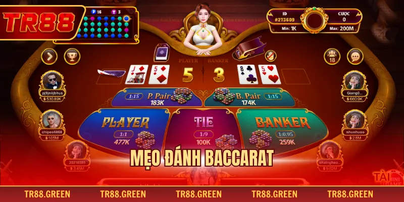 Mẹo Đánh Baccarat - Chiến Lược Thông Minh Giúp Thắng Dễ Dàng