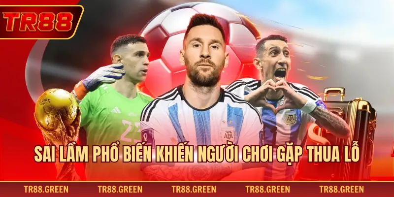 Sai lầm phổ biến khiến người chơi gặp thua lỗ